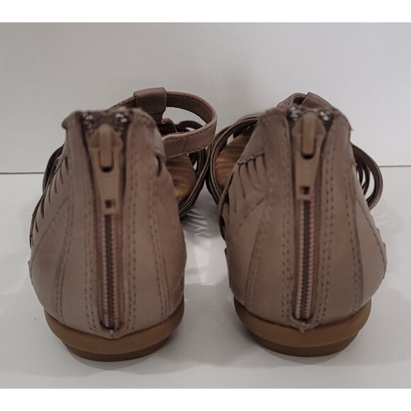 Rockport Cobb Hill Women's Leather Comfort Zip T-Strap Sandal Sz.11 - Picture 5 of 8